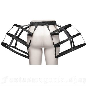 Victorian Crinoline Cage Hoop Skirt Hip Petticoat